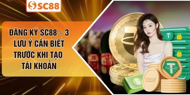 Đăng Ký SC88 – 3 Lưu Ý Cần Biết Trước Khi Tạo Tài Khoản